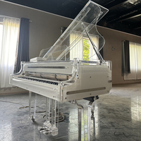 Source Factory High-End Customization 88-Key Crystal Grand Piano Acoustic for Concert Hall Performance