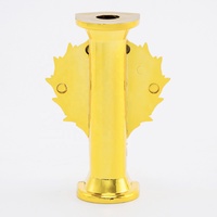 Vente chaude bâton forme pas cher en plastique sport trophée pièces Toppers avec couleur or pour tournoi GZ35