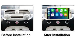 Estéreo de coche Android de 8 pulgadas con espejo Carplay de navegación GPS para <span class=keywords><strong>Fiat</strong></span> <span class=keywords><strong>500</strong></span> 2007 - 2015 REPRODUCTOR DE DVD Multimedia portátil - Product Image 3