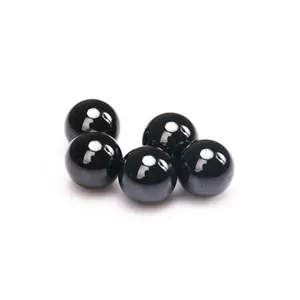12mm सिलिकॉन नाइट्राइड सिरेमिक गेंदों G5 असर में इस्तेमाल किया, वाल्व, रैखिक स्लाइडर Si3N4 12mm सिरेमिक असर गेंदों