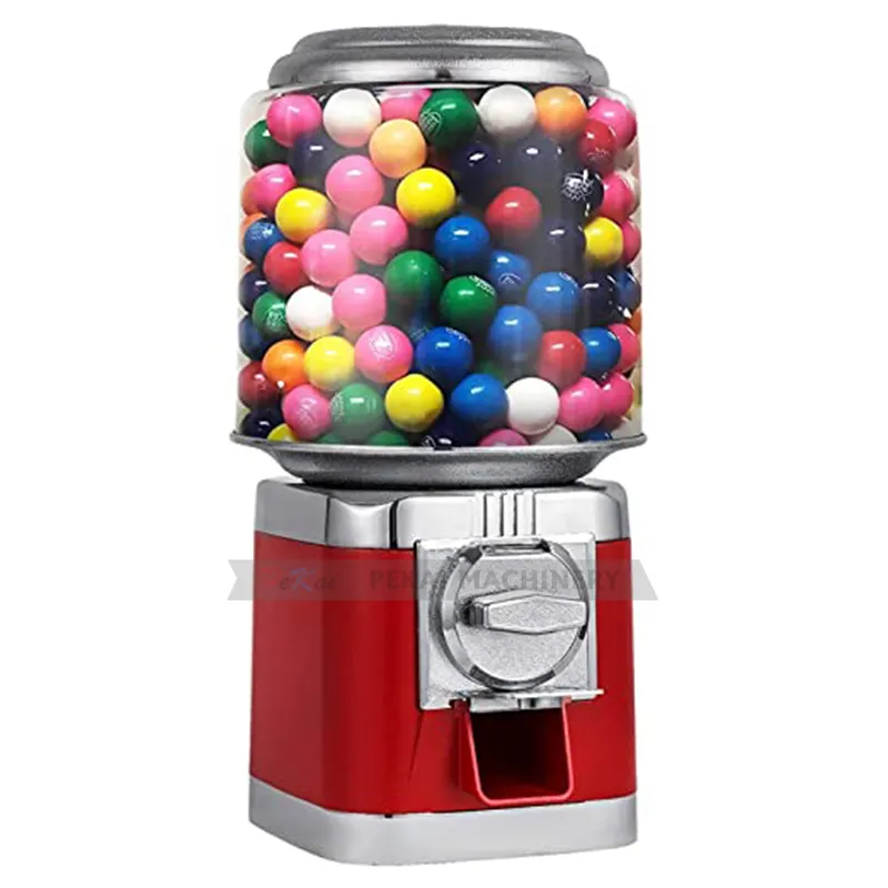 Kapsul Gumball Kecil Gashapon Gumball Mini Vending Machine Gummy Coin Dispenser