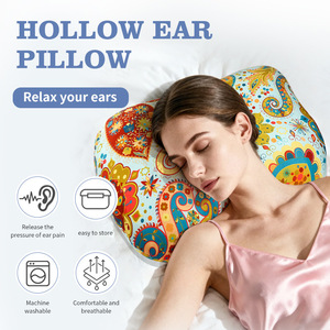 Oreiller ergonomique en coton PP à mémoire de forme, en forme de pomme, pour les dormeurs latéraux - Product Image 2