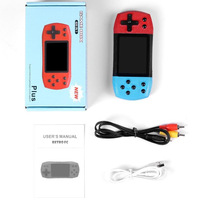 Console de jeu vidéo portable Factory F1, écran 3,0 pouces, jeux rétro classiques, manettes, pour enfants, cadeaux d'anniversaire, jouets