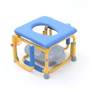 Portable Commode Chair for Elderly Shower <b>Seat</b> Transfer Wheelchair Bathroom Chair for <b>Disabled</b> People Commode <b>Toilet</b> Chair - Product Image 3