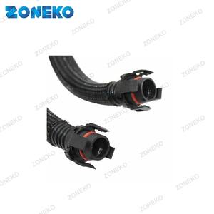 Kit de tuyau de ventilation du carter moteur ZONEKO GUANGZHOU 11157575641 11157575640 pour <span class=keywords><strong>BMW</strong></span> 550 650 750 X5 X6 550i 650i <span class=keywords><strong>750i</strong></span> N63 - Product Image 2