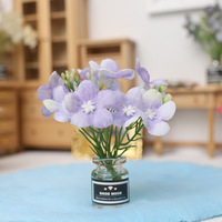 Accessoires de maison de poupée en gros d'usine, miniatures, mini fleurs, modèles décoratifs