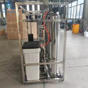 Système de traitement d'eau EDI industriel en acier inoxydable, machine de purification d'eau pure RO, système d'osmose inverse avec UV et ozone - Product Image 5