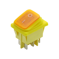 Interrupteur à bascule KCD4 12V 2 positions pour voiture, bateau, mini-rasoir électrique 6A/250V 10A/125V AC IP65 4P