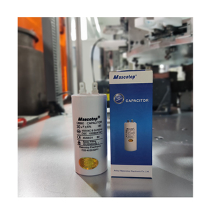<span class=keywords><strong>Condensateur</strong></span> de fonctionnement de moteur à courant alternatif fabriqué en usine pour condensateurs à film de lave-glace de ventilateur de pompe <span class=keywords><strong>CBB60</strong></span> modèle fabricant OEM/ODM - Product Image 2