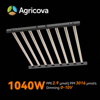Lampe de culture LED Tritile 1000W 4x4ft PPE 2.9 Smart Top, à spectre complet, dimmable, pour culture verticale commerciale et plantes d'intérieur