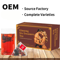 Teh Ginseng Lima- Teh Sepuluh- Teh Delapan- Teh Rosella Chamomile Peppermint Lemon-Jahe Perawatan Kesehatan Proses Bubble Panas Dikemas dalam Kotak