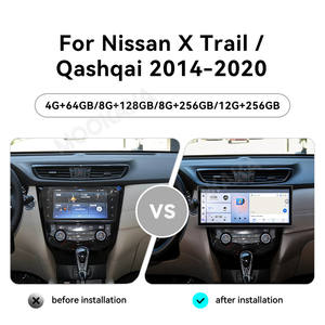 Autoradio MOOKAKA 15,8 pouces pour <span class=keywords><strong>Nissan</strong></span> <span class=keywords><strong>X</strong></span>-<span class=keywords><strong>Trail</strong></span>/Qashqai 2014-2020, stéréo quad-core Android, lecteur DVD GPS Navi, appareil stéréo - Product Image 2