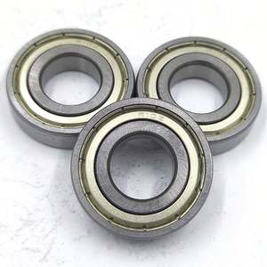 Roulement à billes à gorge profonde pour moto haute performance, chromé, 6206-2RS, taille 30x62x16mm, YOCH/OEM - Product Image 1