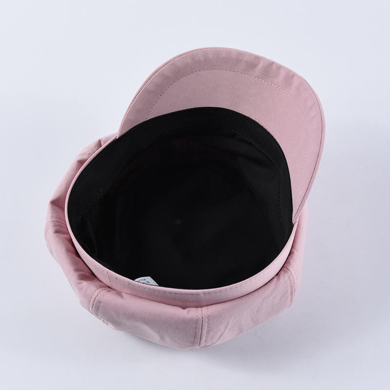 Fitted Beret Golf Hat Party Church Hat Solid Color Beret Caps