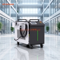 Expédition rapide, machine de nettoyage au laser pulsé 1000W pour matériaux, nettoyeur laser haute puissance, haute productivité