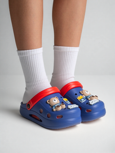 รองเท้าเด็กการ์ตูน EVA กันน้ำ ระบายอากาศ รุ่น Yearning bear สำหรับใช้กลางแจ้ง/ในร่ม 4 ฤดู กันลื่นและทนทานต่อการสึกหรอ - Product Image 6