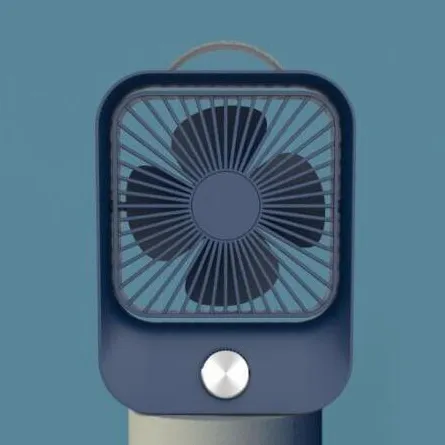 Desktop Fan Ventilation Portable Fan Mini Rechargeable Desktop Speed Control Usb Fan