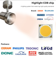 Nouveau design, blanc chaud, 12 W, style Bauhaus, spots LED intérieurs simples, lampes rondes, éclairage LED COB encastré au plafond, anti-éblouissement, Bestar