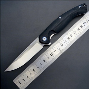 Cuchillo de Bolsillo Táctico Plegable EDC Personalizable OEM, Hoja Fija de Acero D2, Mango G10, para Camping, Caza, Defensa Personal, 1 Año de Garantía - Product Image 2