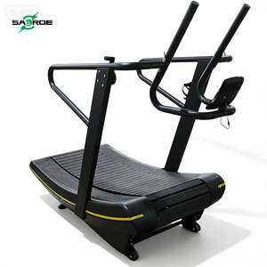 Tapis <span class=keywords><strong>de</strong></span> course incurvé commercial SAERDE sans moteur, auto-alimenté, pour fitness et entraînement en salle <span class=keywords><strong>de</strong></span> sport, avec résistance - Product Image 6