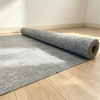 Feutre de protection de sol auto-adhésif écologique recyclé, résistant à la peinture, absorbant, rouleau de protection pour tapis