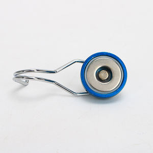 แม่เหล็กนีโอไดเมียมแบบถ้วย/หม้อ สำหรับอุตสาหกรรม ยี่ห้อแม็กซ์เวลล์ แบบกำหนดเองได้ พร้อมตะขอเกี่ยว เกรด N35 แม่เหล็กถาวรแบบแกน - Product Image 5