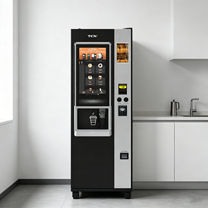 Distributeur automatique de <span class=keywords><strong>café</strong></span> frais <span class=keywords><strong>moulu</strong></span> de Chine TCN, sans espèces, avec paiement par carte et écran tactile - Product Image 1