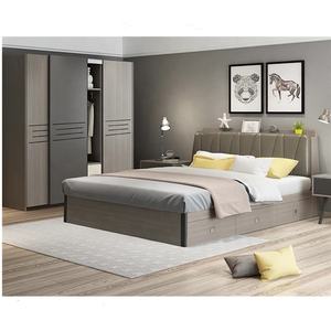 Ensembles de meubles de maison usine moderne Table de chevet Table penderie <span class=keywords><strong>porte</strong></span> Hôtel Queen King Size Canapés-lits - Product Image 1