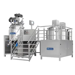 High Shear Vacuum Emulsifying Machine for Daily Care Cosmetics Medical Equipment Factory Dispensing Mixing Cleaning Equipment