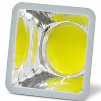 Projecteurs LED Intégrés à Puce COB Ultra-Mince 200W, Étanches IP65, à Température de Couleur Variable (3 CCT) pour Jardin, Cour et Maison