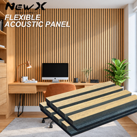 Panneau mural acoustique insonorisant, texture personnalisée, panneaux acoustiques en bois à lattes pour église, bureau, hôtel, studio d'enregistrement, mur intérieur