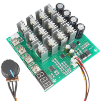 Régulateur de vitesse de moteur CC PWM haute puissance 60A, échelle numérique, table de positionnement précis, 12V24V36V