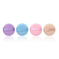 Bouffée de poudre libre de maquillage de velours doux fond de teint de beauté