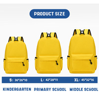 10 Moq Custom Logo Schoolrugzak Waterdicht Oxford Stof Multi-Color Student Dagrugzak Klassiek Eenvoudig Ontwerp Reisrugzak