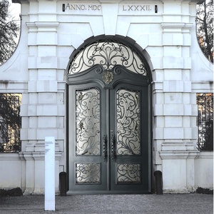 Puerta <span class=keywords><strong>Exterior</strong></span> de jardín, puerta de seguridad de hierro forjado - Product Image 6