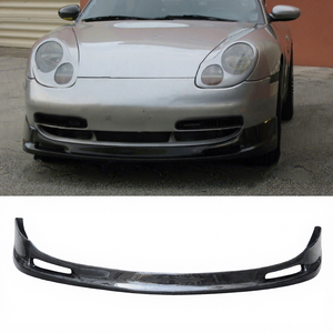 OLOTDI Diffuseur de lèvre de pare-chocs avant en fibre de carbone pour Porsche <span class=keywords><strong>911</strong></span> 996 1999-2001 Carrera <span class=keywords><strong>911</strong></span> - Product Image 1