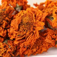 Bunga Marigold Jin Zhan Hua, Kelopak Kering Grosir untuk Teh Kesehatan, Diproses Baru, Dikemas dalam Sachet dan Kotak, Calendula Officinalis L.