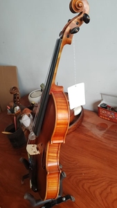 Violon Antonio <span class=keywords><strong>Stradivari</strong></span> <span class=keywords><strong>1716</strong></span> de taille 4/4, fabriqué à la main, de bonne qualité, avec une belle veine de bois de jujube et des accessoires en bois européen - Product Image 5