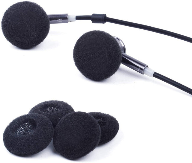 Replacement Soft Thicken Ear Tips Bud Earphone Ear Plugs Foam Cushion Sponge Ear Pad Cover 13-18 mm