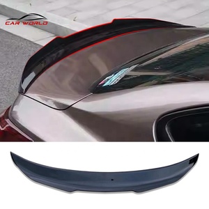 สปอยเลอร์หลังทรง PSM สีดำเงาสำหรับ Q50 Q50L ปี 2014-2022 วัสดุ ABS ปีกหลังท้ายรถยนต์ อะไหล่แต่งรถ - Product Image 3