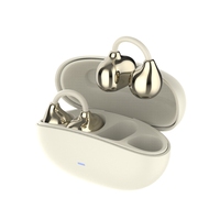 Auriculares Inalámbricos OEM de Estilo Abierto con Clip para Oreja, para Llamadas, Música, Juegos y Deportes, V6.0 IPX4 TWS, con LED, Baja Latencia, AAC/SBC, Tipo-C