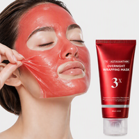 Masque de Soin Visage Hydratant Anti-Âge et Anti-Rides au Collagène, Masque Facial Nuit Peel-Off à Marque Blanche