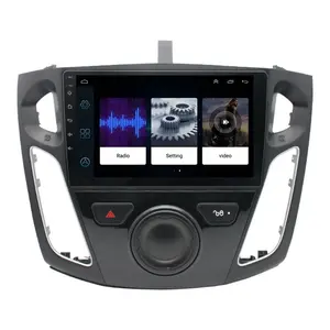 Dokunmatik ekran araba radyo multimedya Video ses çalar Stereo GPS Android navigasyon kullanımı Ford Focus için Mk3 2012 - 2017