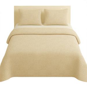 Edredón de Algodón Orgánico Tejido con Diseño Floral y de Aves al Estilo Coreano, Multicapa, Lavable a Máquina - Product Image 2