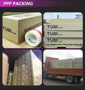 Feuille de <span class=keywords><strong>film</strong></span> vinyle PET en fibre de carbone, <span class=keywords><strong>film</strong></span> noir texturé avec libération d'air, protection DIY pour voitures, motos et décoration intérieure - Product Image 4