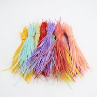 Plumes de Biot d'Oie Teintées Élégantes pour la Confection de Chapeaux, Artisanat de Couture DIY, Robes de Mariée, Costumes de Carnaval, Décoration de Fêtes et Accessoires