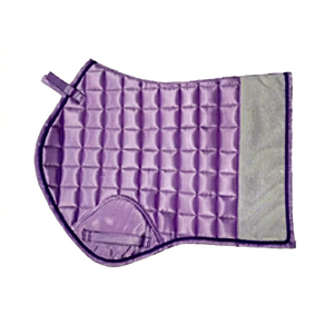 Almohadilla para Silla de Montar GP/Jumping HM GLOBAL HMG-SP-6073 Clásica, Cómoda y Duradera, Hecha de Tela Satinada con Parche Brillante, Forro de Malla de Espuma de 18 mm - Product Image 1
