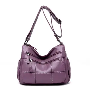 Moda yeni stil pu deri crossbody çanta kadın moda kare kutu sling çanta omuz çantaları kadın çanta