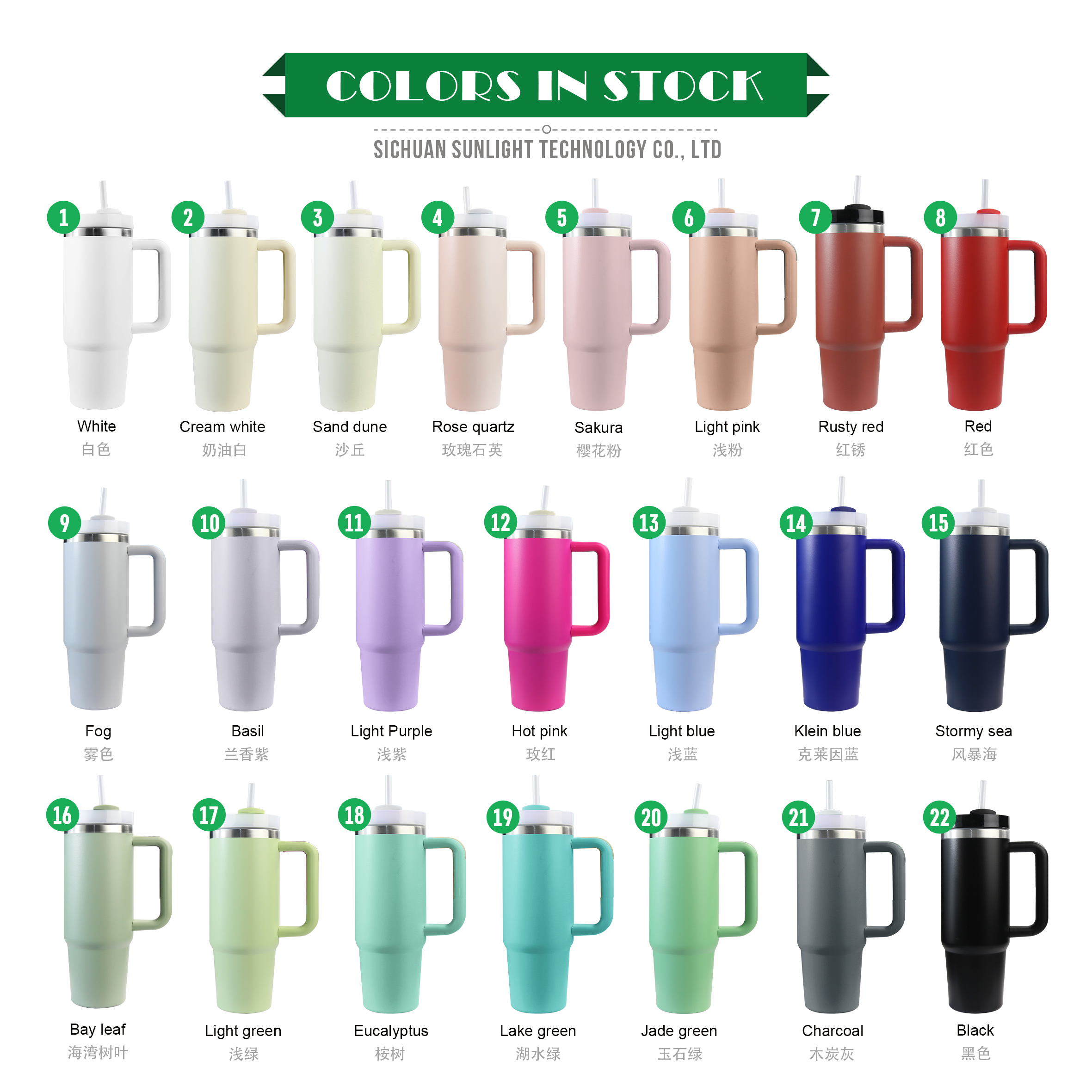 Vaso térmico de 30 oz con asa