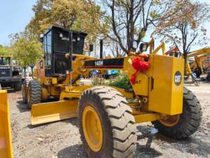 Graduadora de modelo nuevo Cat 140H usada, marca popular, maquinaria hidráulica Cat japonesa, equipo de construcción - Product Image 2